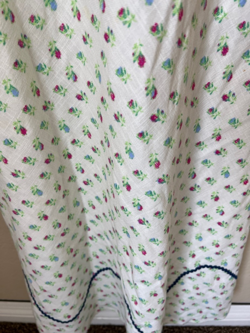 Free people sweet hearts midi floral tie back dress XS - Picture 8 of 12